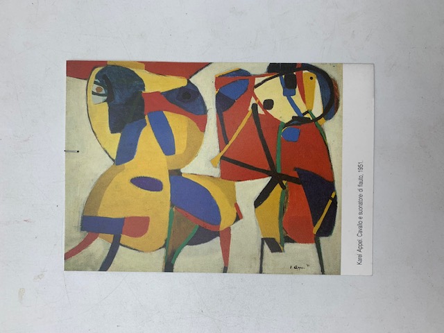 Karel Appel. Dipinti sculture e collages (Invito)